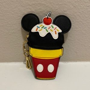 Mickey Mouse loungefly ice cream coin purse